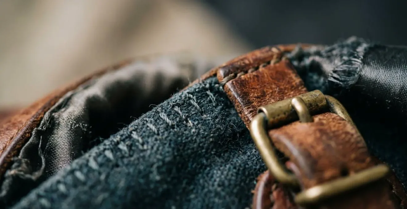 Close-up detail of luxury vintage fashion craftsmanship highlighting collector-worthy elements